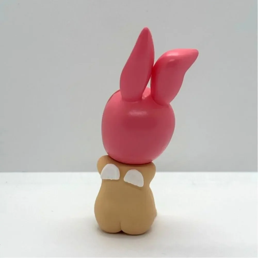 New Unbranded Kewpie/Angel Collectible Mini Figure, Sitting Rabbit Open Box